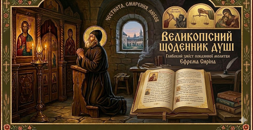 Покаянна молитва Єфрема Сиріна