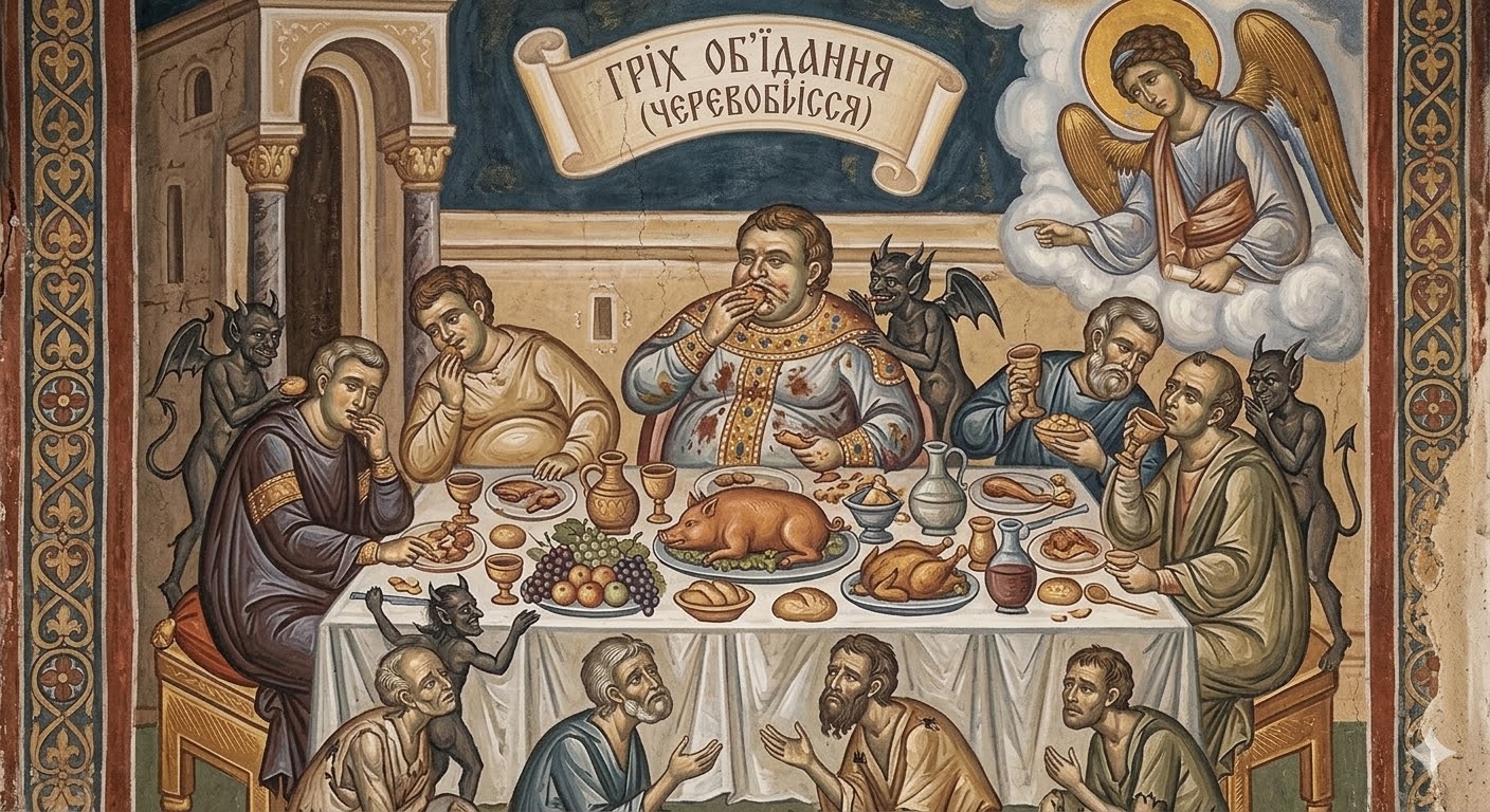 Гріх об’їдання - черевобісся