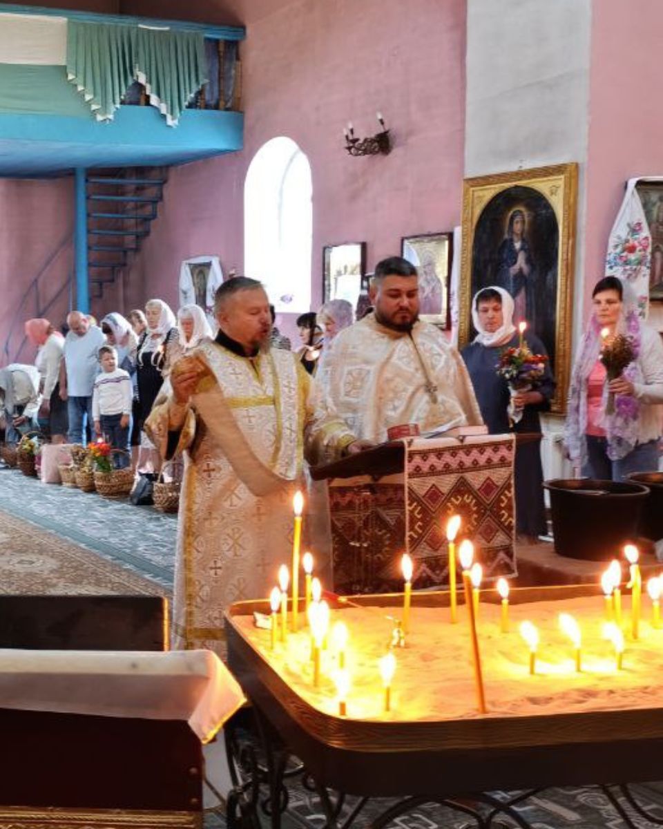 Водосвятський молебень та освячення преношень в день свята Винесення чесних древ животворчого Хреста Господнього