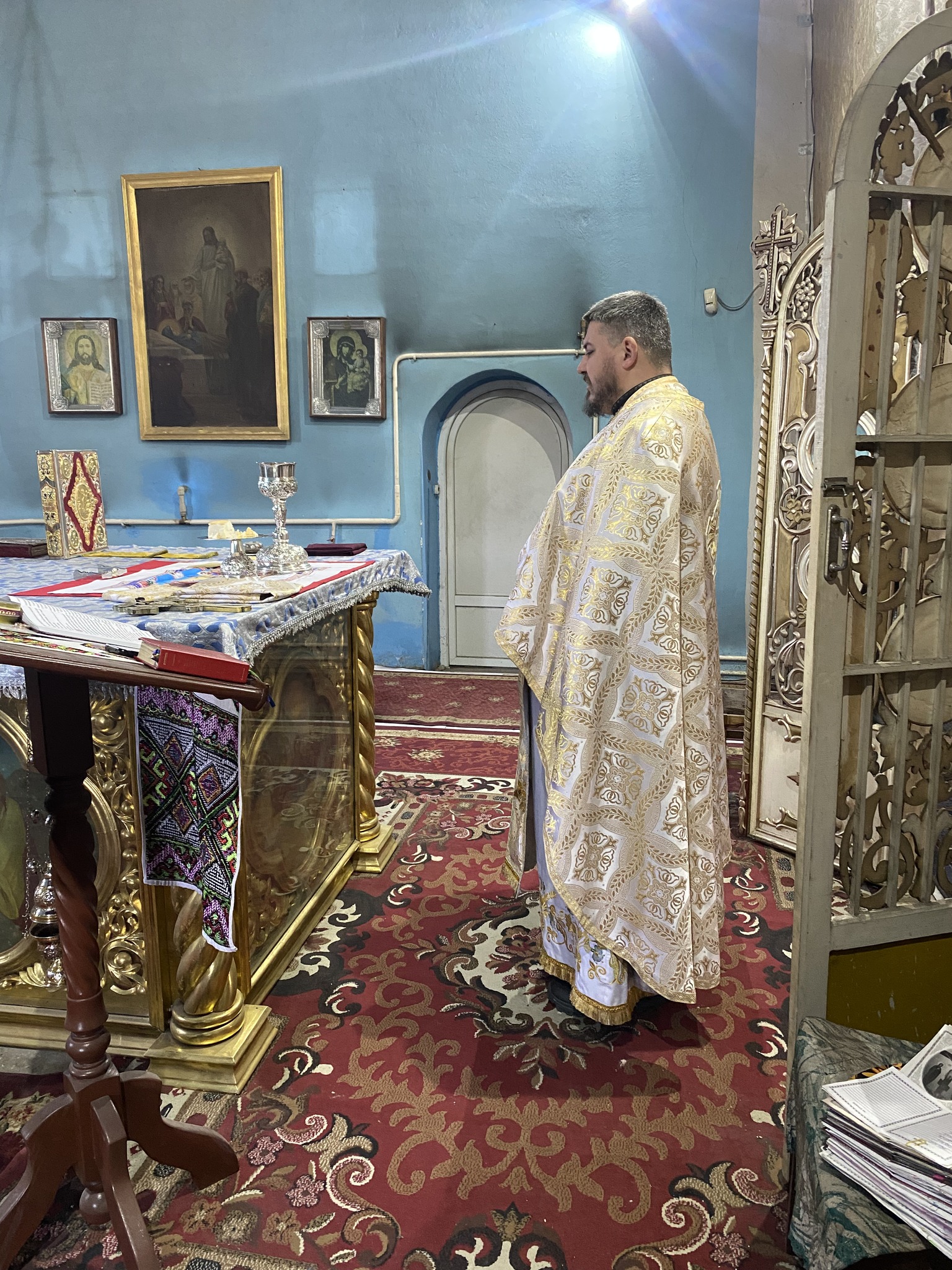 Літургія у неділю мʼясопусну