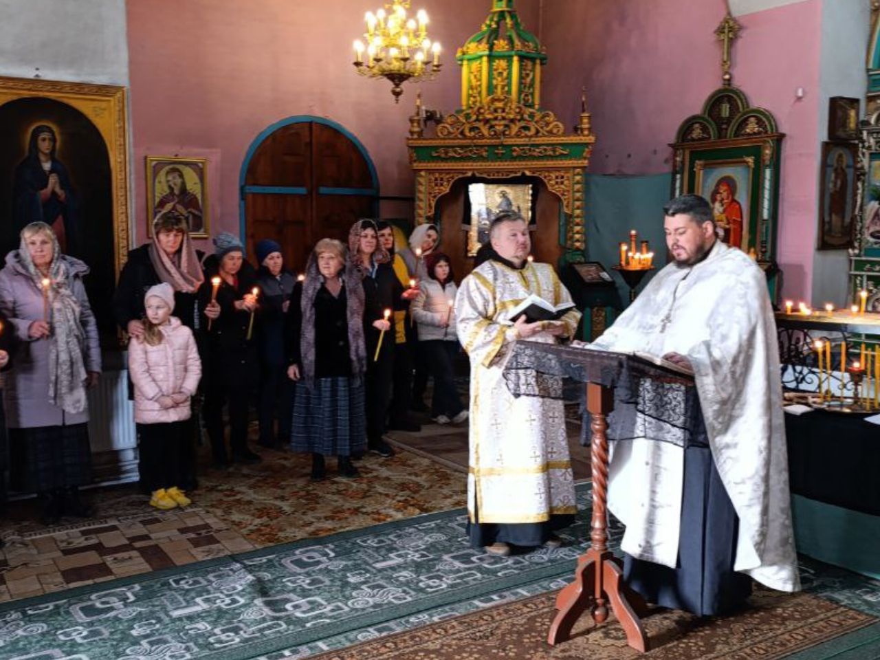 Молебень за недужих і заупокійна літія у 15-ту неділю після П’ятдесятниці