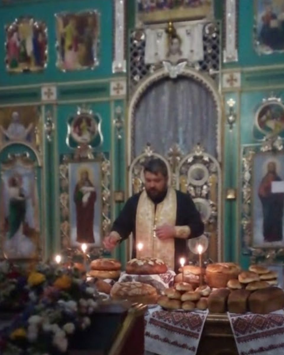 Звершено чин великої панахиди за невинно загиблими жертвами Голодомору