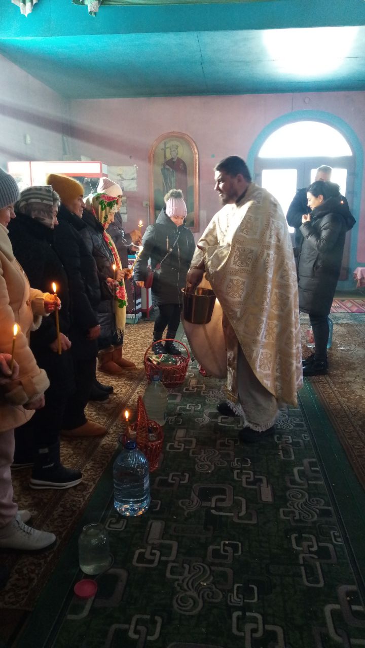 Освячення води на богоявлення 