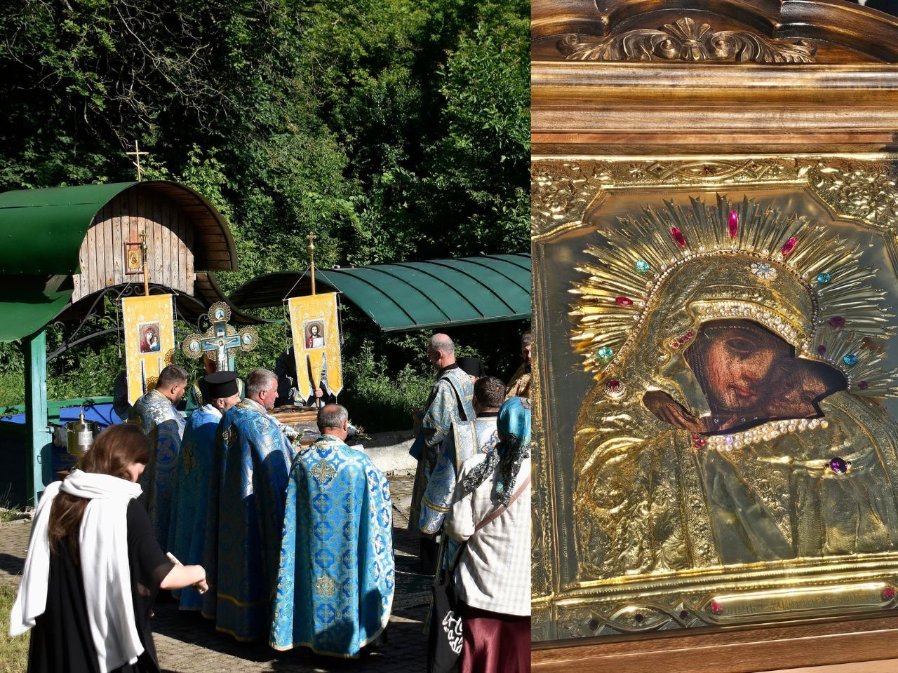 Водосвятний молебень та божественна літургія в день пам'яті Горбанівської ікони Божої Матері