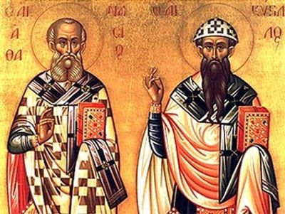 свт. Афанасія (373) та Кирила (444), архієпп. Олександрійських