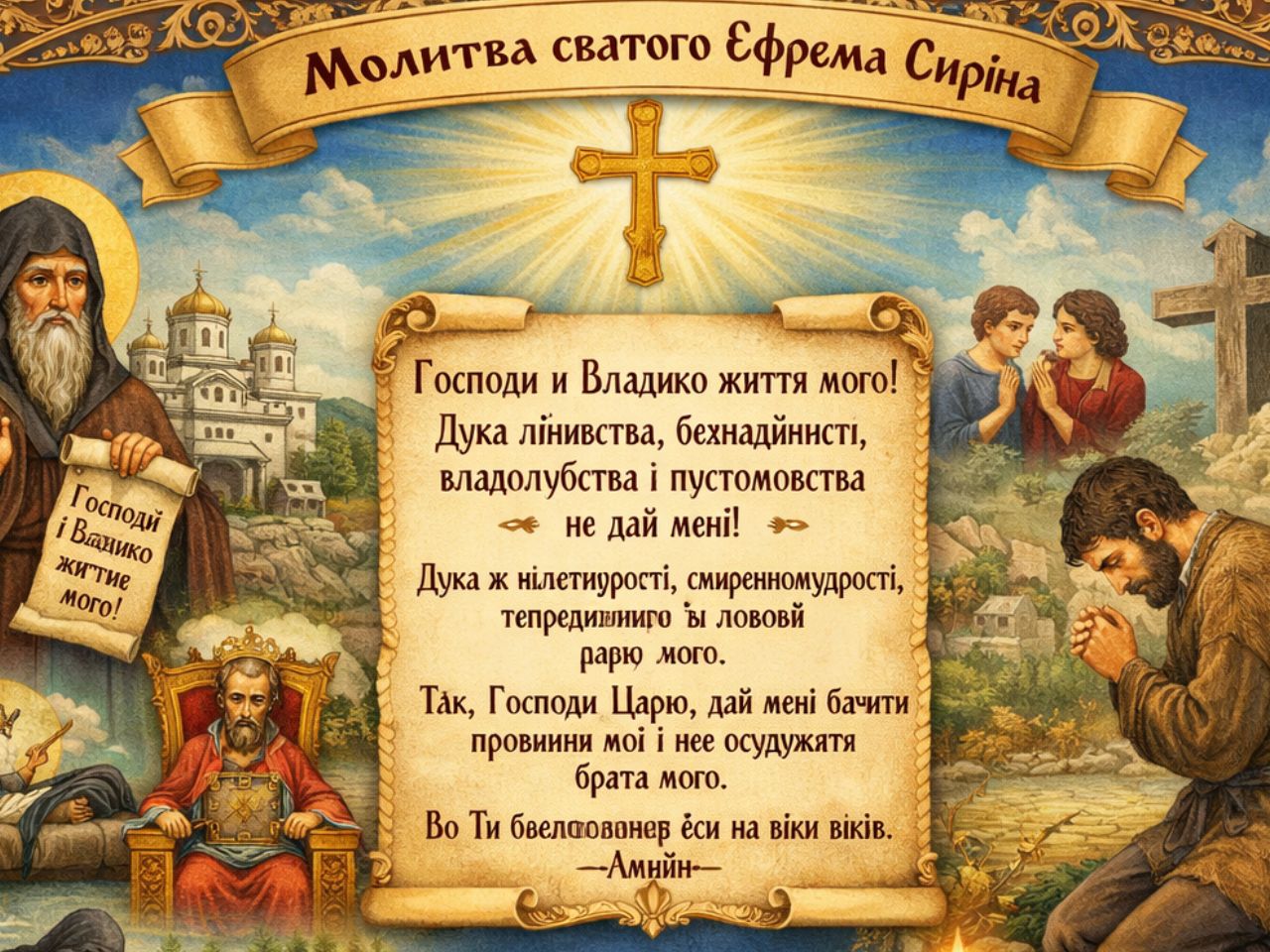 Молитва Єфрема Сиріна