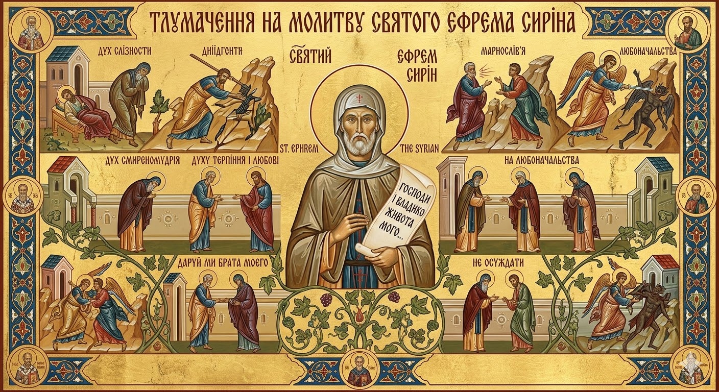 Тлумачення на молитву святого Єфрема Сиріна