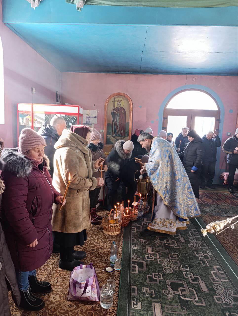 Літургія у свято Стрітення Господнього