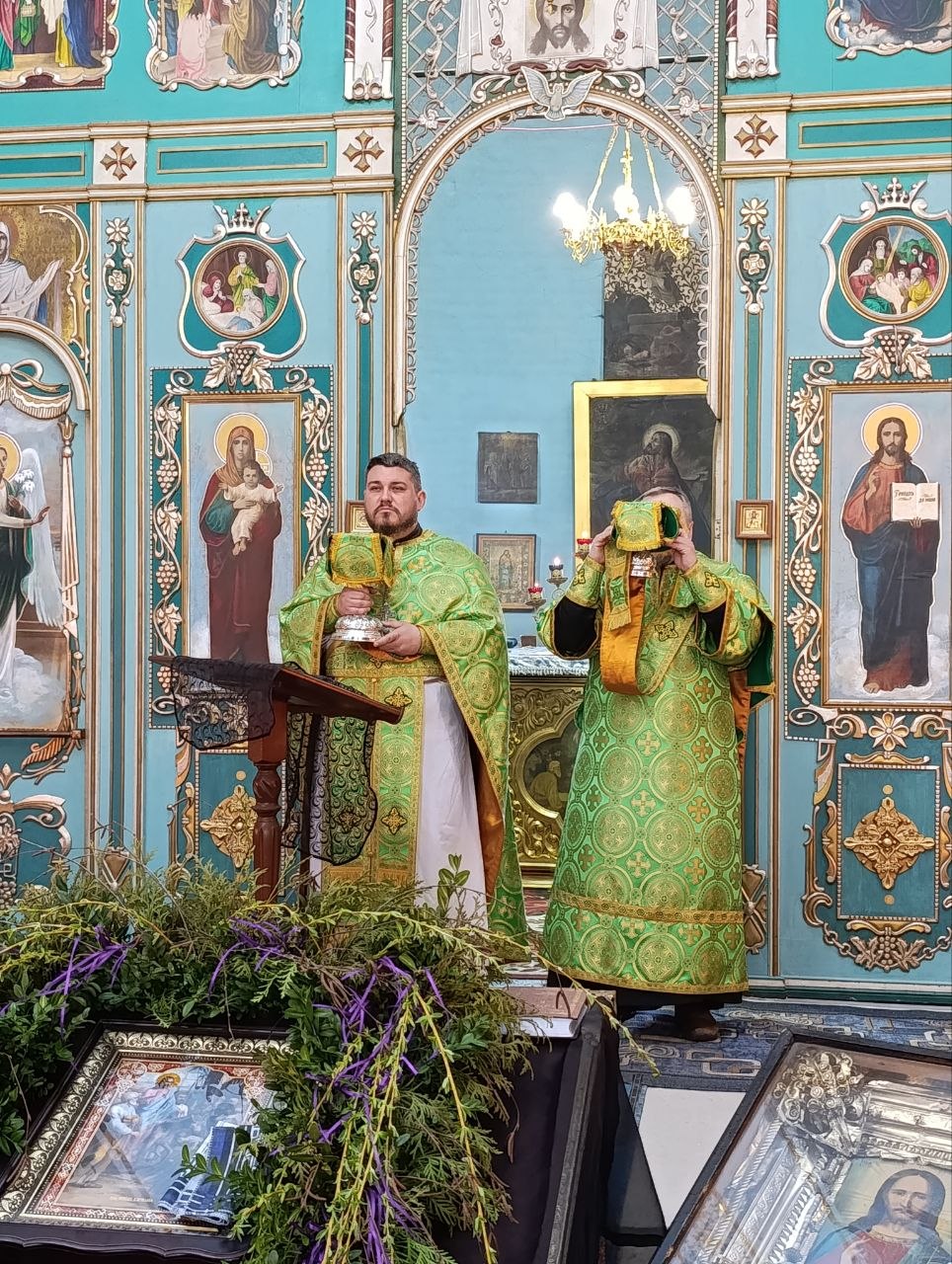 Літургія у свято Вхід Господній в Єрусалим