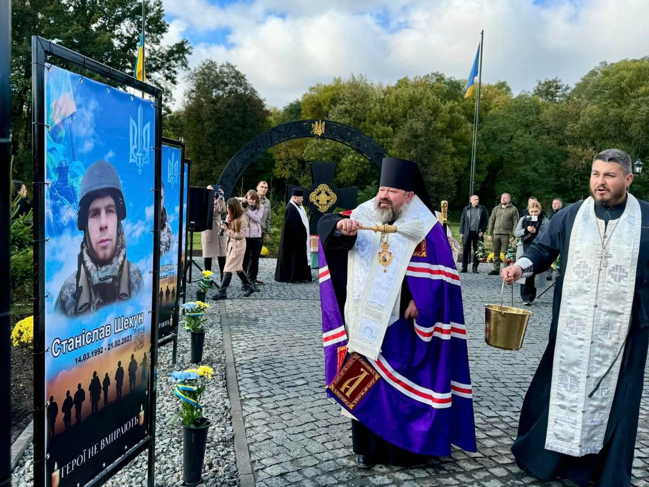 Алею героїв відкрили у Линовиці